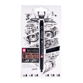 Zestaw cienkopisów Sakura Micron Black Edition 6-143917
