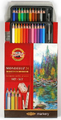 Koh-I-Noor Mondeluz Kredki 24kol Pędzel 2x-92154