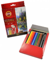 Koh-I-Noor Mondeluz Kredki 24kol Pędzel 2x-92155