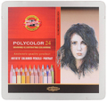 Koh-I-Noor Polycolor Kredki Portret 24kol metal-92471