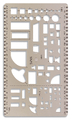 Koh-I-Noor Szablon Logarex Sanitarny 1:50 -88800
