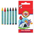 Koh-I-Noor Wax Crayons Kredki Woskowe 6 kol-114698