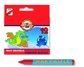 Koh-I-Noor Wax Crayons Kredki Woskowe 12 kol-88258