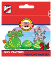 Koh-I-Noor Wax Crayons Kredki Woskowe 24 kol-114700