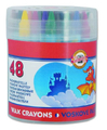 Koh-I-Noor Wax Crayons Kredki Woskowe 48 kol-91434