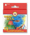 Koh-I-Noor Kredki Trio Wax Woskowe 8,2mm 12 kol-92947