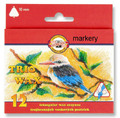 Koh-I-Noor Trio Wax Jumbo Kredki Wosk 10mm 12kol-92379