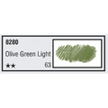 Koh-I-Noor Wax Aquarell Kredka 63 Green Olive Lig -93538