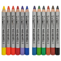 Koh-I-Noor Wax Aquarell Kredki 12 kol Metal-90450