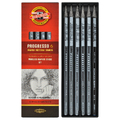 Koh-I-Noor Progresso HB 2B 4B 6B 8B +Aquarelle4B-89683