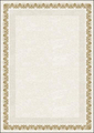 Papier na dyplomy ARKADY Złote 170g 25 szt -46681