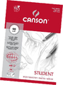 Blok Szkicowy A4 90g 100 Student Czerwony Canson-130039