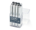 COPIC Classic Kolory Szarości TG Markery 12 szt-144037
