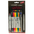 COPIC Ciao Markery Zestaw 5+1 Kolory Podstawowe  -55286