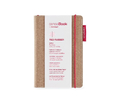 Notes senseBook® RED RUBBER mały, 9x14 cm, w kratk-143983