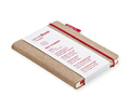 Notes senseBook® RED RUBBER mały, 9x14 cm, w kratk-143982