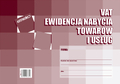 Druk Ewidencja nabycia towaru i usług A4 VAT  -138883