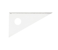 Leniar Ekierka z podcięciem plexi 60/50cm -147589