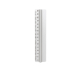 Leniar Linijka z uchwytem 15cm podcięcie Metal-147900