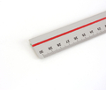 Leniar Linijka dwustronna 30 cm Metal-148052