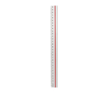 Leniar Linijka dwustronna 30 cm Metal-148055