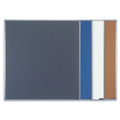Tablica prezentacyjna filcowa szara 150x120-47512