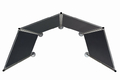 Tablica prezentacyjna dual filcowa szara 1 element-24252