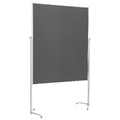 Moderation board unfolded felt grey St-115949