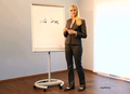 Tablica Flipchart de Luxe mobilna-30300