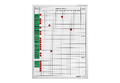 Planer obecności DE 450x600 mm-47496