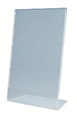 Prezenter akrylowy L A5 vertical 148 x 215 mm-47097