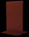 Prezenter akrylowy T A6 vertical 104 x 158 mm-47085
