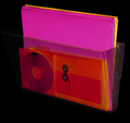 magnetoplan Uchwyt ścienny broszury DocuPockets-134994