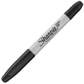 Sharpie Twin Tip Marker Fine/Ultra Czarny-140102