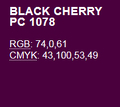 Prismacolor Premier kredka PC1078 Black Cherry-122142