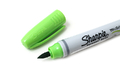 Sharpie Brush Marker permanentny Lime-123896