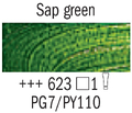 Talens Van Gogh farba olejna 20 ml 623 Sap Green-111867
