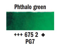 Talens Rembrandt farba Water 5ml 675 phthalo green-126640