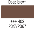 Talens Gouache Extra Fine Farba 20ml 402 DeepBrown-149738