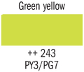 Talens Gouache Extra Fine Farba 16ml 243 GreenYe-70808