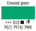 Talens Amsterdam Acryl Farba 615 EmeralGreen 120ml-69051