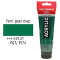 Talens Amsterdam Acryl Farba 619 Perm GreenD 120ml-69137