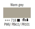 Talens Amsterdam Acryl Farba 718 Warm Grey 120ml-135588