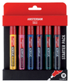 Talens Amsterdam Acrylic Markery 6kol 4mm-113183