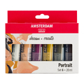 Talens Amsterdam Standard akryl. Portrait 6x20ml-148671