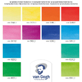 Kasetka Farb Akwarelowych Van Gogh 12 Intensywne-136609