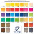Akwarel Van Gogh w metalowym opakowaniu 36-136615