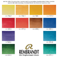 Rembrandt Water Colour set metal 12 landscape -137313