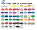 Talens Van Gogh Pastele Olejne 60 kol-67791