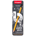 Bruynzeel ołówki 6x graphite 2H 1H HB 1B 2B 4B-151400
